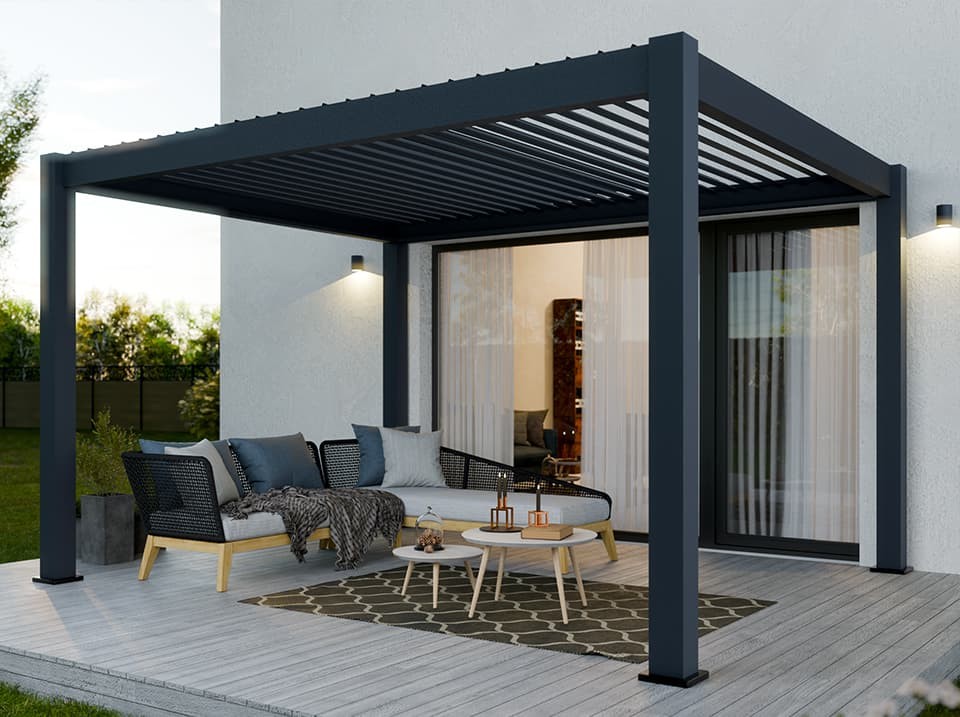 Pergola bioclimatique 4x3
