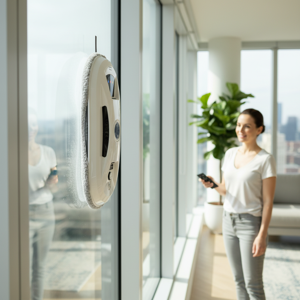 Robot Nettoyeur de Vitres